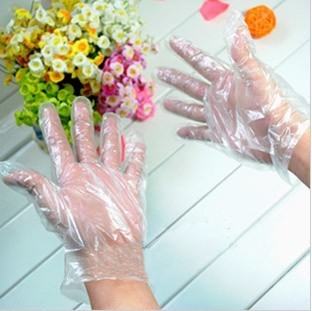 用於美容院的多色可生物降解 Hdpe 手套